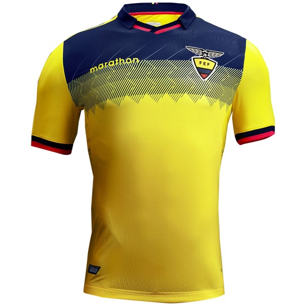 Camiseta Ecuador 1ª 2019 Amarillo
